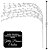 Galho Decorativo Natalino Caimento Lateral Mini Bolas Branco Cristal com Glitter 84cm - Imagem 3