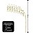 Galho Decorativo Natalino Caimento Lateral Mini Bolas Dourado com Glitter 84cm - Imagem 4