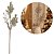 Galho Natalino Pick Decorativo Folhagens e Berries Champanhe com Glitter 74cm - Imagem 1