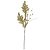Galho Natalino Pick Decorativo Folhagens e Berries Dourado com Glitter 74cm - Imagem 6