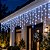 Cascata LED 240 Lâmpadas Branco Frio 4,3 Metros 8 Funções 220V - Imagem 3