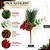 Pick Natalino Folhagens Pinheiro e Eucalipto com Pinha Natural e Azevinhos 20cm - Imagem 2