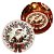 Kit 3 Sousplat Natalino Papai Noel e Azevinhos 33cm Plástico PP Luxo - Tuut - Imagem 6