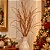 Galho Natalino Decorativo Ramos Bronze com Glitter Luxo 70cm - Tuut - Imagem 3