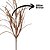 Galho Natalino Decorativo Ramos Bronze com Glitter Luxo 70cm - Tuut - Imagem 6