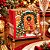 Guardanapo Decorado Natalino Casa Papai Noel 33x33cm 20 Unidades - Imagem 3