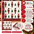 Kit 2 Pacotes Guardanapo Decorado Natalino Quebra-Nozes Borda Xadrez 33x33cm 20 Folhas - Imagem 2