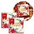 Kit 2 Pacotes Guardanapo Natalino Merry Christmas Bico de Papagaio 33x33cm 20 Folhas - Imagem 1