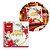 Kit 2 Pacotes Guardanapo Natalino Merry Christmas Bico de Papagaio 33x33cm 20 Folhas - Imagem 6