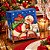 Kit 2 Pacotes Guardanapo Decorado Estampa Natal Papai Noel 33x33cm 20 Folhas - Imagem 3