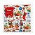 Kit 2 Pacotes Guardanapo Decorado Estampa Natalina Enfeites 33x33cm  20 Folhas - Imagem 5
