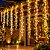 Pisca Sequencial 200 LEDs Branco Quente 10 Fios de 2m 8 Funções Bivolt - Art Christmas - Imagem 2