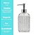 Saboneteira Porta Sabonete Líquido Vidro Clear Folhagens 500ml - Tuut - Imagem 8