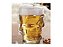 Jogo Caneca Chopp Caveira Rock Style Vidro Ambar 510ml 2 Un - Imagem 5
