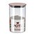 Pote Hermético Vidro Premium Borossilicato Tampa Inox 1 Litro - Vitrizi - Imagem 1