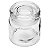 Jogo Pote Vidro com Tampa Hermética Borosilicato 140ml 4 Peças - Lyor - Imagem 3