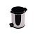 Lixeira Aço Inox Com Pedal e Recipiente Plástico 4,5 Litros - Viel - Imagem 1