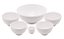 Conjunto Tigelas Bowl Porcelana Pearl Premium com Molheira 6 Peças - Lyor - Imagem 1