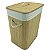 Cesto em Bambu Premium Retangular 60cm Multiuso - Jolitex - Imagem 6