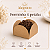 Kit forminhas de Papel 4 pétalas | Nº 7 tradicional KRAFT para doces - Imagem 1