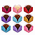 Kit forminhas de Papel 4 pétalas | Nº 7 Glitter para doces - Imagem 2