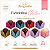 Kit forminhas de Papel 4 pétalas | Nº 7 Glitter para doces - Imagem 1