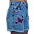 Shorts Jeans Menina Juvenil Blogueirinha Infantil Rasgadinho Ajuste na Cintura - Imagem 11