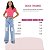 Calça Wide leg Jeans Infantil Juvenil Meninas Adolescentes - Imagem 6