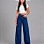 Calça Jeans Wide leg Juvenil Infantil Pantalona Menina Moda - Imagem 2