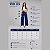 Calça Jeans Wide leg Juvenil Infantil Pantalona Menina Moda - Imagem 4