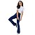 Calça Jeans Flare Com Lycra Meninas Cintura Alta 8 Ao 16 - Imagem 4