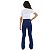 Calça Jeans Flare Com Lycra Meninas Cintura Alta 8 Ao 16 - Imagem 2