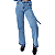 Calça Cargo Jeans Infantil Menina Juvenil Feminina Blogueira - Imagem 10