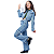 Calça Cargo Jeans Infantil Menina Juvenil Feminina Blogueira - Imagem 4