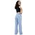 Calça Jeans Wide Leg Juvenil Infantil Menina Pantalona Roupa - Imagem 2