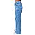 Calça Jeans Wide Leg Infantil Menina Juvenil Pantalona Lisa - Imagem 7