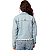 Jaqueta Jeans Curta Infantil Menina Juvenil  Roupa 8 ao 16 - Imagem 2