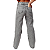 Calça Jeans Infantil Menina Juvenil Wide Leg Pantalona Preta - Imagem 9