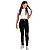 Calça Preta Jeans Justinha Com Lycra Menina Infantil Juvenil - Imagem 3
