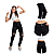 Calça Preta Jeans Justinha Com Lycra Menina Infantil Juvenil - Imagem 5