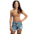 Short Jeans Infantil Menina Juvenil Adolescentes  verão - Imagem 2