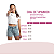 Short Jeans Bermuda Infantil Juvenil  Menina Verão 10 ao 16 - Imagem 2