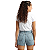 Short Jeans Bermuda Infantil Juvenil  Menina Verão 10 ao 16 - Imagem 4