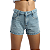 Short Jeans Bermuda Infantil Juvenil  Menina Verão 10 ao 16 - Imagem 9