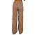 Calça Bolso Cargo Wide Leg Menina Juvenil Infantil Pantalona - Imagem 5
