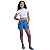 Short Jeans Infantil Menina Juvenil 08 ao 16 Verão Regulador - Imagem 1