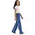 KIT2 Calça Jeans Bolso Cargo Wide Leg Infantil Menina 8 a 16 - Imagem 7