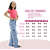 KIT2 Calça Jeans Bolso Cargo Wide Leg Infantil Menina 8 a 16 - Imagem 10