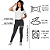 Calça Skinny Jeans Justinha Lycra Meninas Infantil Juvenil - Imagem 8