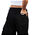 Calça Cargo Wide Leg Preta Tecido Menina Larguinha Infantil - Imagem 9